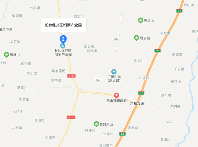 湖南天拓重工公司地址路线图